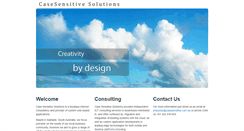 Desktop Screenshot of casesensitive.com.au